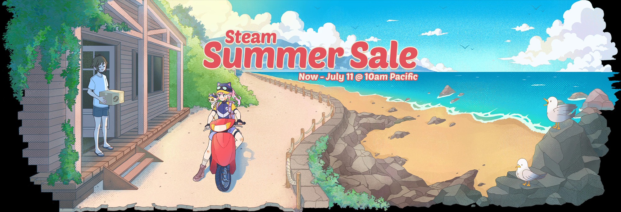 Steam Summer Sale Banner English