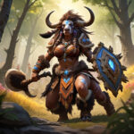 Salove - Female Tauren Warrior