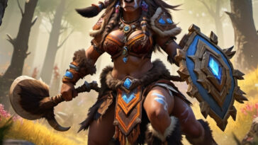 Salove - Female Tauren Warrior